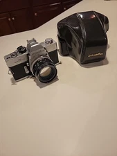 Vintage Minolta SRT 101 SLR 35mm Film Camera   MC Rokkor-PF 1:17 Untested