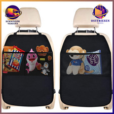 Autositz R�ckenlehnenschutz 2 St�ck Wasserdicht Organizer Kick-Matten Schutz