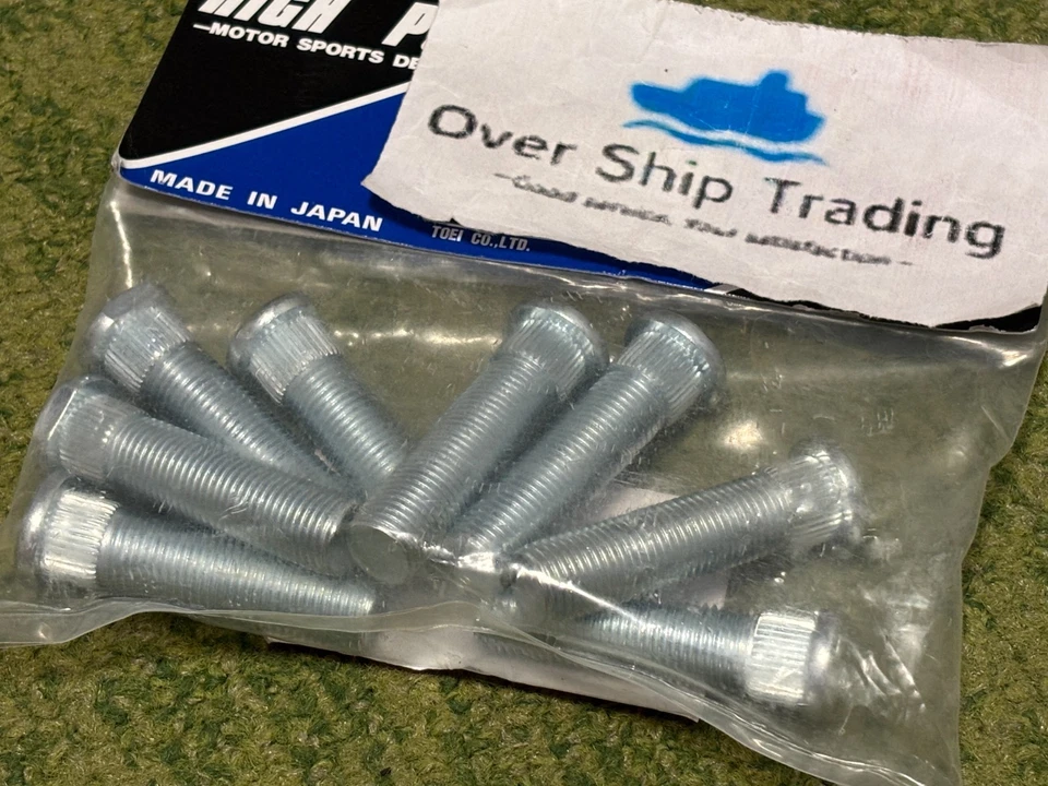 HKB Long Hub Bolts 12MM-P1.25-47MM For Nissan Datsun 240Z 240K B10 B110 510 Foto 3 de 4