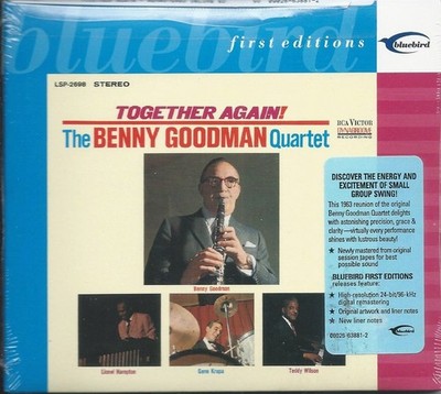 BENNY GOODMAN Together Again! SEALED Bluebird First Edition remastered CD
