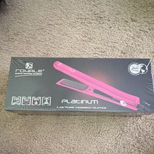 Royale Platinum 1.25in Ceramic Flat Iron Stra...