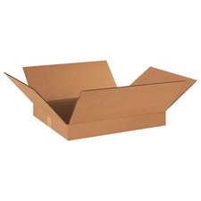 GRAINGER APPROVED 55VH44 PK 25 Shipping Box,18x16x2 in 55VH44