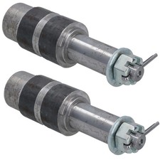 Asse stub esteso per rimorchio per albero da 1 pollice per mozzi con cuscinet...