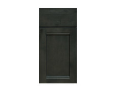 Replacement Pair Black Maple Shaker Style Cabinet Doors Chose Your Size
