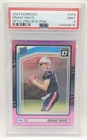 2024 PANINI DONRUSS OPTIC PREVIEW-PINK DRAKE MAYE - RATED ROOKIE PSA 9 Superbowl