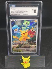 Pikachu 2022 T. Chinese Scarlet & Violet Promo 001/SV-P CGC GEM MINT 10