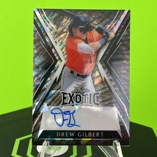 2023 Leaf Exotic - Drew Gilbert #BA-DG1 Elephant Cracked Ice /5 (AU, RC)