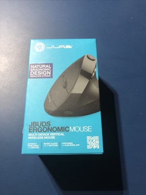 Jlab Ergonomic Wireless Mouse , Black