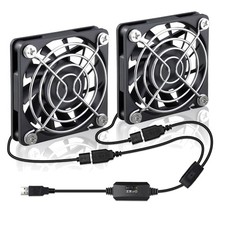 Compact 5V USB Cooling Fan for Gaming Electronics