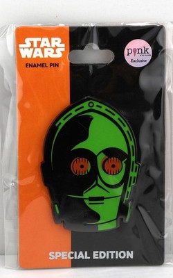 Star Wars PALM Halloween Pin - C-3PO - Glow In The Dark 2.5  LE 200 - NEW