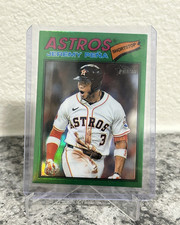 Topps 2026 Heritage Chrome Green Refractor Jeremy Peña #283 Astros /99