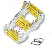 10M Rescue Rope Ladder 33FT Escape Ladder Emergency Work Safety Response Fire