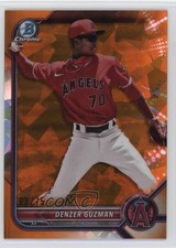2022 Bowman Chrome Sapphire Edition Prospects Orange 63/75 Denzer Guzman 1ej4