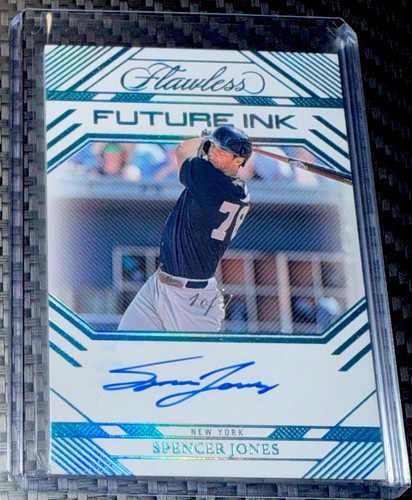 2024 Panini Flawless Spencer Jones Future Ink Auto Autograph Platinum 1/1 🔥