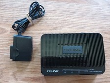 TP-Link ADSL2 Modem Router TD-8816 Color: Black WORKS USED