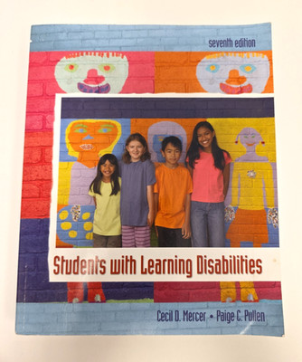 Students with Learning Disabilities by Cecil Mercer: Used