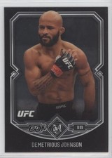 2018 Topps Chrome UFC Museum Collection Chrome Demetrious Johnson #UFCM-DJ 4y7