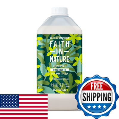 Faith In Nature Natural Conditioner - Vegan Cruelty No Sls Or Parabens - 169 Fl