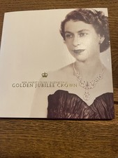 Queen Elizabeth II Golden Jubilee 2002 £5 Five Pound Coin