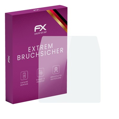 atFoliX Glasfolie für Testo 550s Displayfolie 9H Schutzpanzer Displayschutzfolie
