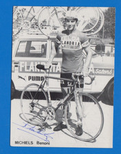 CYCLISME carte cycliste VERSCHAEVE ROGER équipe FLANDRIA  VELDA 1977 signée