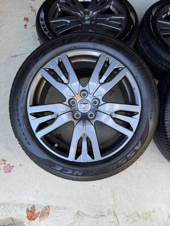 2023 20" Honda Passport Ridgeline Pilot OEM llantas neumáticos Acura MDX 2024 25 Foto 3 de 4