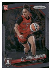 2025 Panini Prizm WNBA #61 - Te-Hina Paopao - Atlanta Dream - NM Rookie