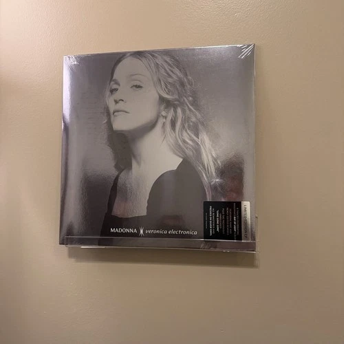 MADONNA Veronica Electronica 2025 Limited Edition Silver Vinyl & Lithograph