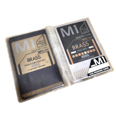 Korg M1 PCM Data Memory Program Card MSC-011 MPC-011 Set Brass