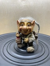 Allan Fink - a very happy Gnome Troll picking berries / Scandinavian