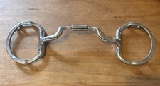 Myler Ported Comfort Eggbutt Comfort Snaffle With Hooks 5 . 3/4 Inch