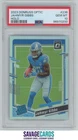 2023 Panini Donruss Optic Rated Rookie Holo Jahmyr Gibbs PSA 10 #236 Detroit