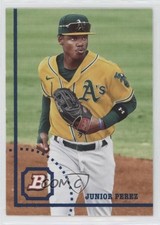 2022 Bowman Heritage Prospects Image Swap Variation Junior Perez #BHP-93 0m4q