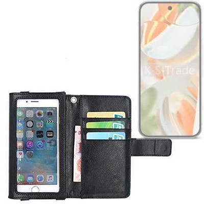 Schutzhülle für Google Pixel 9 Pro Wallet-Case Handyhülle Tasche