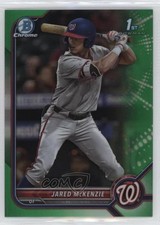 2022 Bowman Draft Chrome Green Refractor 33/99 Jared McKenzie #BDC-5 14mx