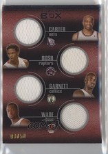 2007 Luxury Box Seven Piece Relics 8/50 Vince Carter Chris Bosh Dwyane Wade n8a