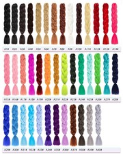24inch Pre-Stretched EZ Braid synthetic Hair Extensions Braiding Kanekalon