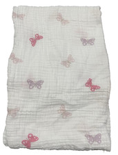 Aden Anais Swaddle Blanket Butterfly Pink Purple Muslin Cotton Wrap
