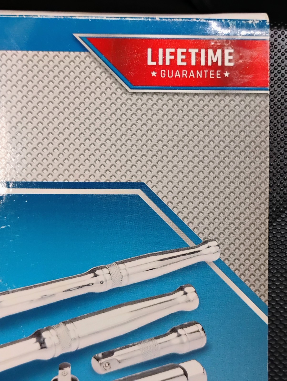 Jobsmart 44pc Mechanic's Tool Socket Set SAE MM Set 3/8" 1/2" Ratchet Home Auto