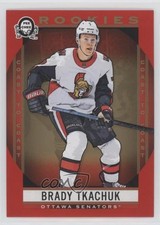 2018-19 O-Pee-Chee Coast to Canadian Tire Rookies Red SSP Brady Tkachuk #175 1o3