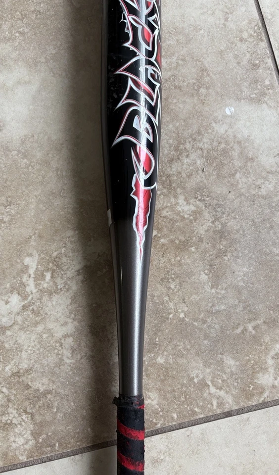 Bate de softbol Mizuno Black Widow 33 pulgadas 23 oz 2 1/4 de diámetro -10 lanzamiento rápido 340366 Foto 2 de 4