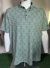 ADIDAS Golf Polo Shirt Go To Printed IN6412 Collegiate Green Men's Size XL, New