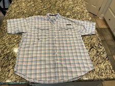 NWOT Columbia PFG SUPER BAHAMA Vented Fishing Shirt Mens Size M 