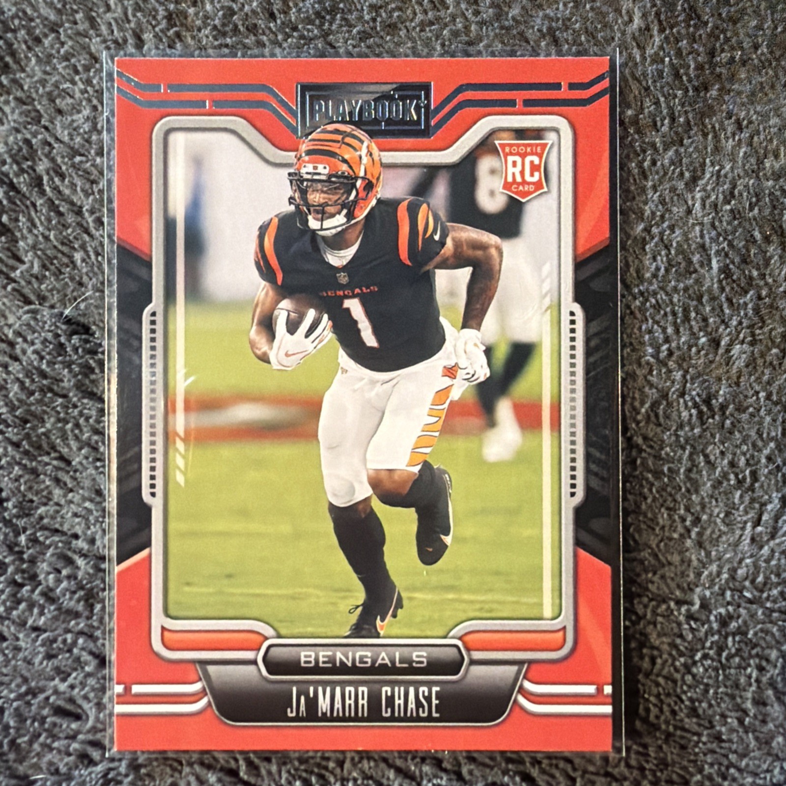 JaMarr Chase Panini Playbook #105 Base