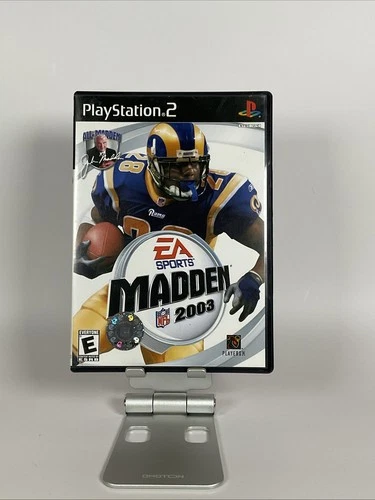 Madden NFL 2003 PlayStation 2 PS2 Complete In Box CIB EA Sports Football &Manual