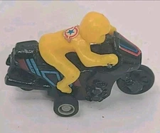 Soma Diecast Pullback Mini Motorcycle Race Bike Toy with Rider 1989