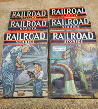 Lot of Vintage Railroad Stories Magazines fro...