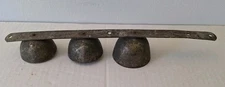 Vintage General Store Door Or Sleigh Graduated Brass Bells