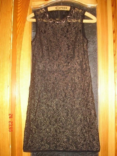 Women Karen Millen Dress Black Lace 38 / M / 46 #9R7S