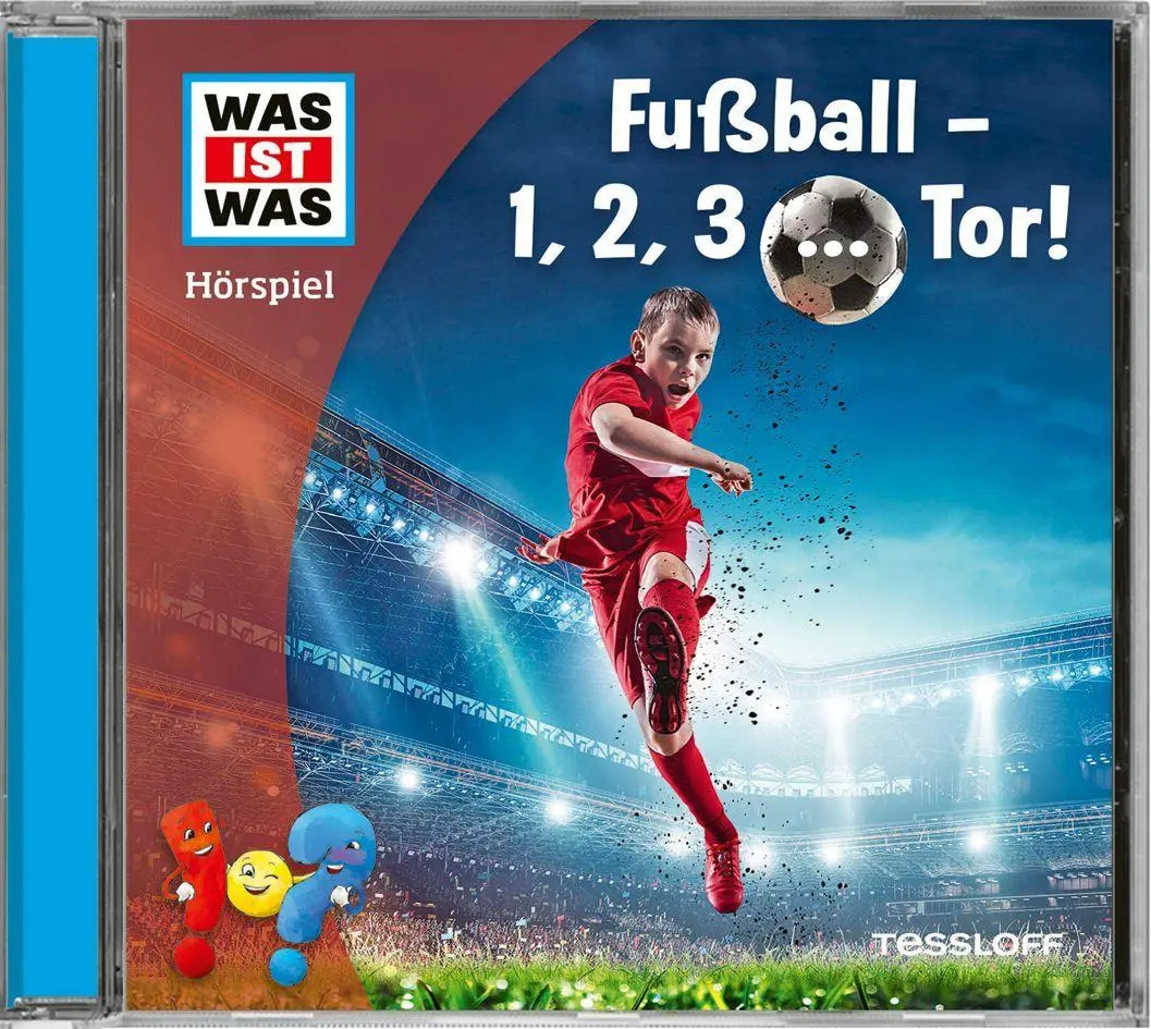 Tessloff Was Ist Was Hörspiel. Fussball - 1, 2, 3... Tor!, Hörbücher Von Johannes Disselhoff, Yesim Meisheit, Stil Musik & Hörspiele, Karim Khawatmi, Sascha Nathan - Bild 3